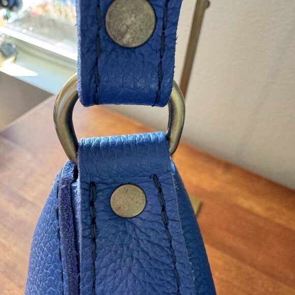 Portland Leather Goods Large Koala in Molino Blue - Picture 8 of 9